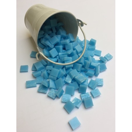 Petit Seau Emaux Bleu Ciel : Tesselle 1x1cm.