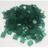 Vrac d'émaux Vert 400g : Tesselle 1x1cm.