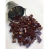 Petit Seau Emaux Rouge Bordeaux : Tesselle 1x1cm.