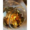 Lampe Globe - Gris, Maron, Orange