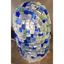 Lampe Globe - Bleu