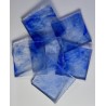 Emaux-Bleu-Tansparent-Lot de 6