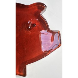 Cochon - Rouge Brique
