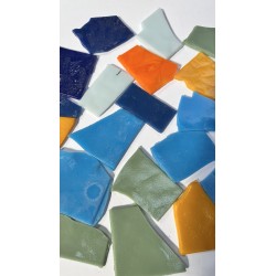 Lot de Vrac d'Emaux - Tons Divers