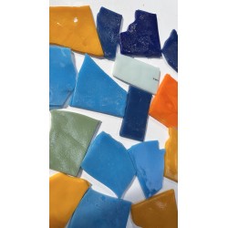 Lot de Vrac d'Emaux - Tons Divers