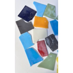 Lot de Vrac d'Emaux - Tons Divers