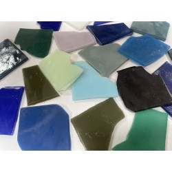 Lot de Vrac d'Emaux - Tons Divers