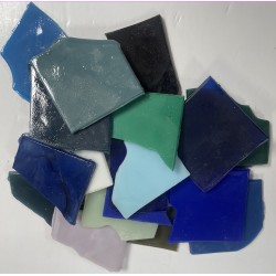 Lot de Vrac d'Emaux - Tons Divers