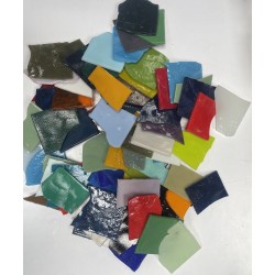 Lot de Vrac d'Emaux - Tons Divers