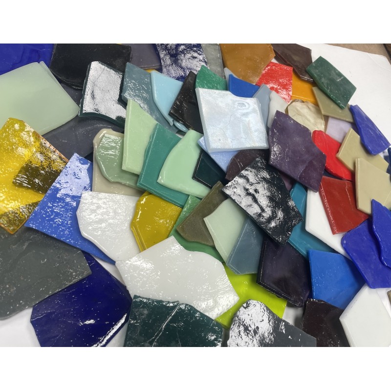 Lot de Vrac d'Emaux - Tons Divers