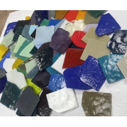 Lot de Vrac d'Emaux - Tons Divers