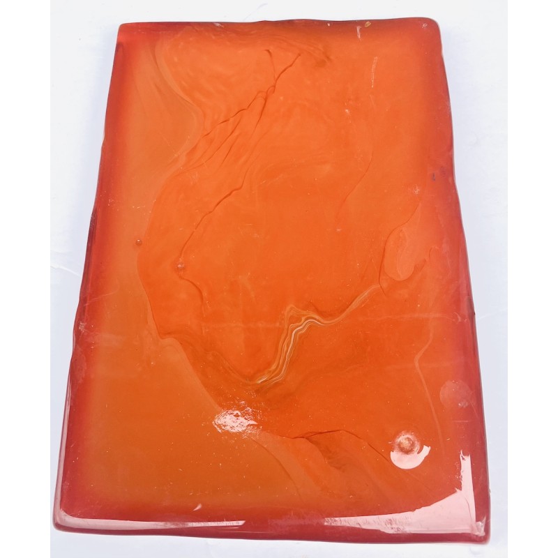 Dalle-Orange Translucide-A l'unité Dalle-Orange Translucide-A l'unité