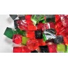 Vrac de Dalles de Verre - Tansparent 1Kg : Cube 2x2cm.