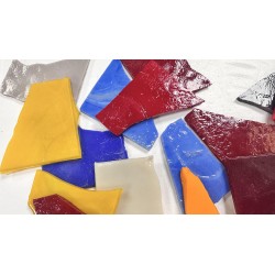 Lot de Vrac d'Emaux - Tons Divers