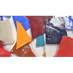 Lot de Vrac d'Emaux - Tons Divers