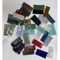 Lot de Vrac d'Emaux - Tons Divers