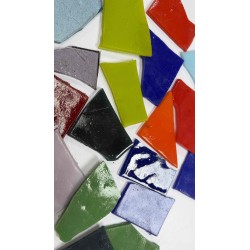 Lot de Vrac d'Emaux - Tons Divers