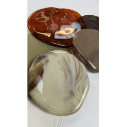 Lot de Galettes Marron beige