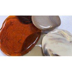 Lot de Galettes Marron beige