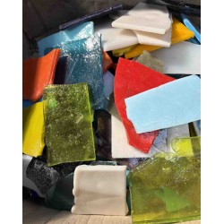 Lot de Vrac d'Emaux - Tons Divers