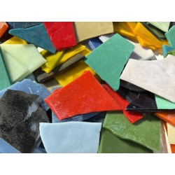 Lot de Vrac d'Emaux - Tons Divers