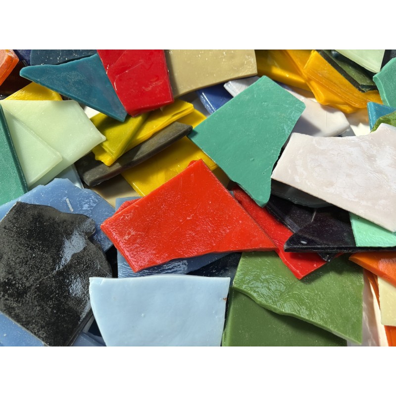 Lot de Vrac d'Emaux - Tons Divers