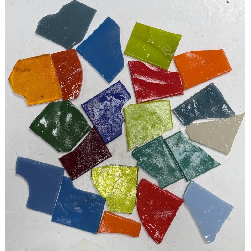 Lot de Vrac d'Emaux - Tons Divers