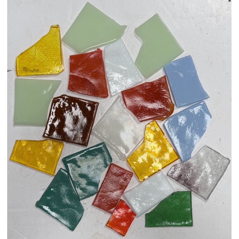 Lot de Vrac d'Emaux - Tons Divers