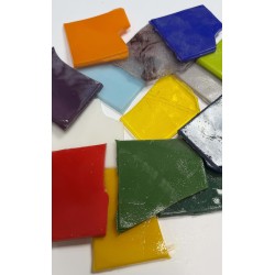 Lot de Vrac d'Emaux - Tons Divers