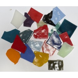 Lot de Vrac d'Emaux - Tons Divers