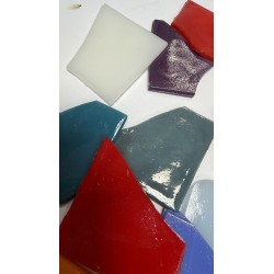Lot de Vrac d'Emaux - Tons Divers