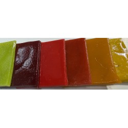Emaux - Multi ROJ - Lot de 6