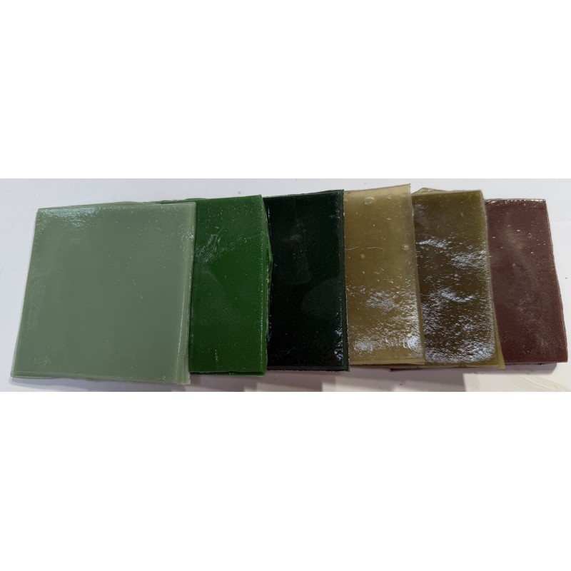Emaux - Multi Nature - Lot de 6