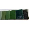 Emaux - Multi Verts - Lot de 6
