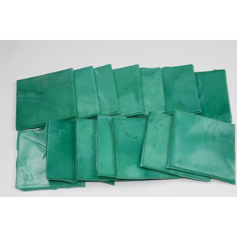 Emaux-Vert Turquoise-1 Kilo-Carré