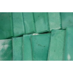 Emaux-Vert Turquoise-Lot de 6