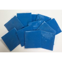 Emaux-Bleu Turquoise Foncé -1 Kilo-Carré