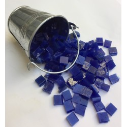 Petit Seau Emaux Bleu Marine : Tesselle 1x1cm.