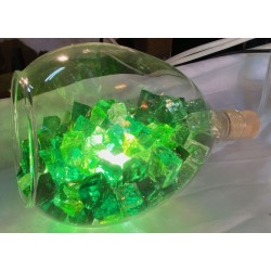 Lampe Globe - Verte