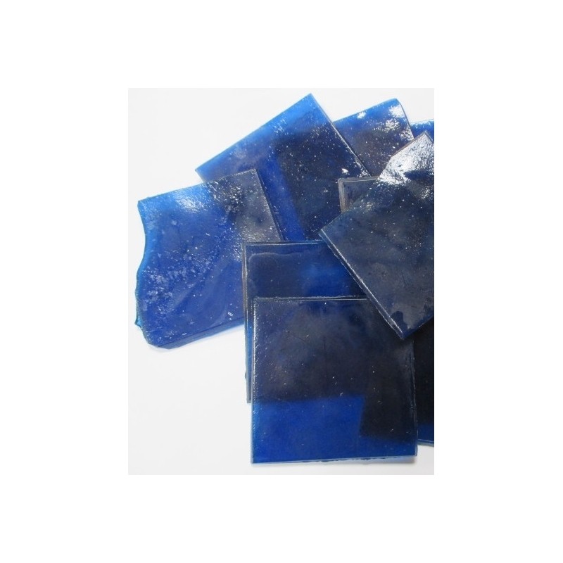 Emaux-Bleu Moyen-Tansparent-1/2 Kilo-Tout venant