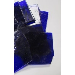 Emaux-Bleu Foncé-Tansparent-1/2 Kilo-Tout venant
